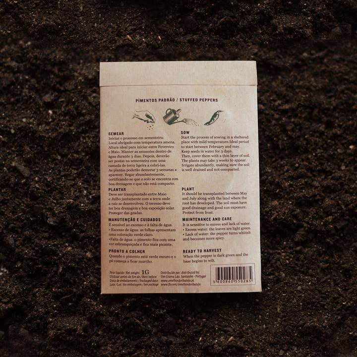 O Melhor do Ribatejo - Wholesale Plant Seeds - Padrón Pepper Seeds | From Portugal1