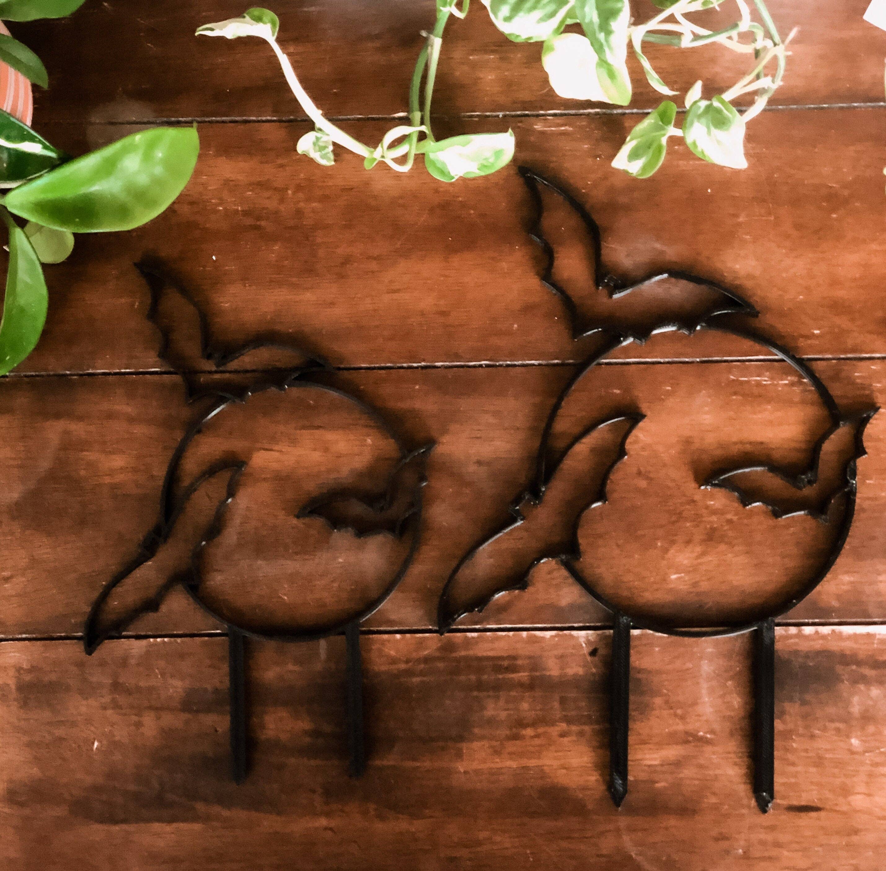 Pine & Sprout - Wholesale Trellis - Bats Houseplant Trellis2