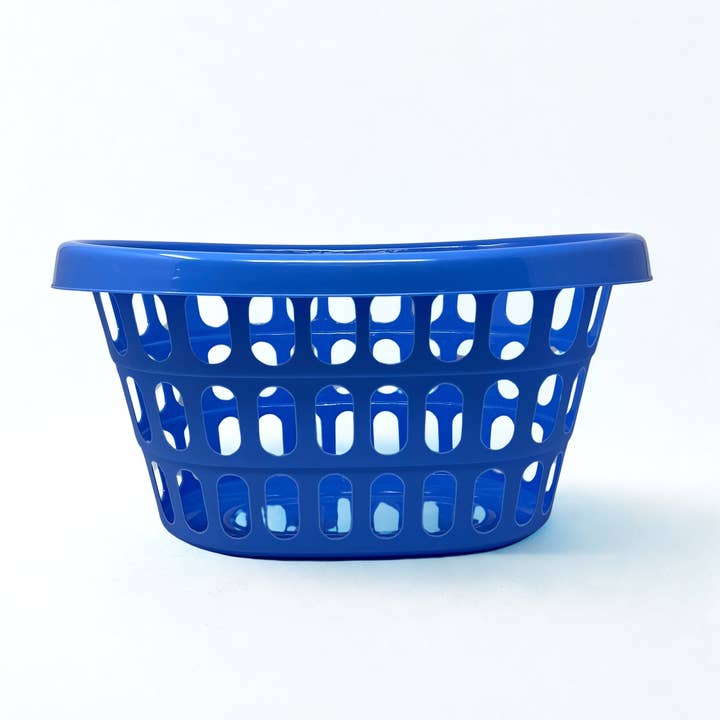 USA HomeMax - Wholesale Laundry Basket - 18" Laundry Basket Oval Assorted Colors