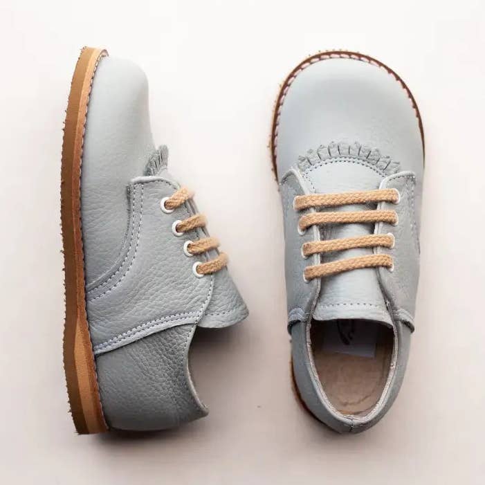 Artie Saddle - Pale Blue for wholesale by Zimmerman Shoes