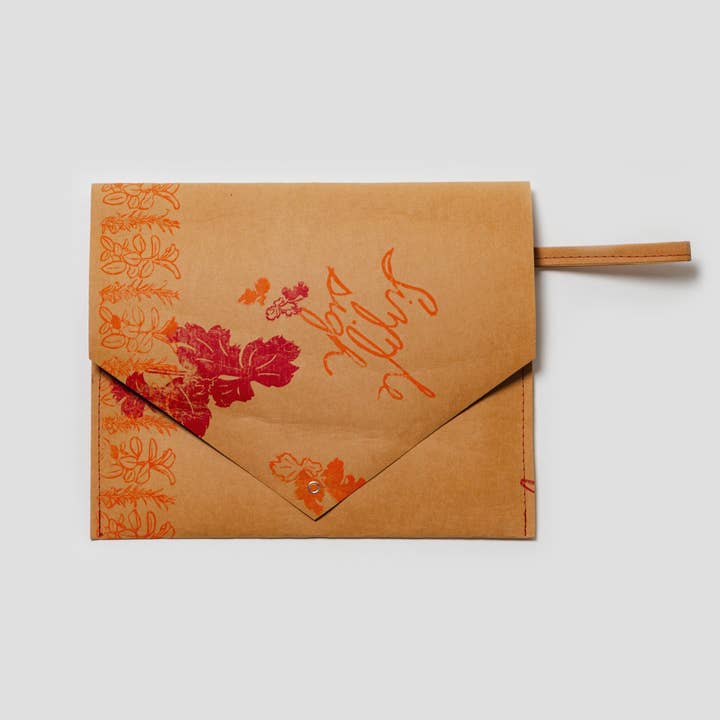 Courier Clutch - Kräuter für den Großhandel von Letterpress PLAY