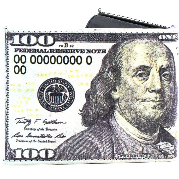 Leather Impressions Inc – Carteira – Homem por atacado – Nova Carteira Bi-fold em couro Vegan $100 Dollar # VL 5014