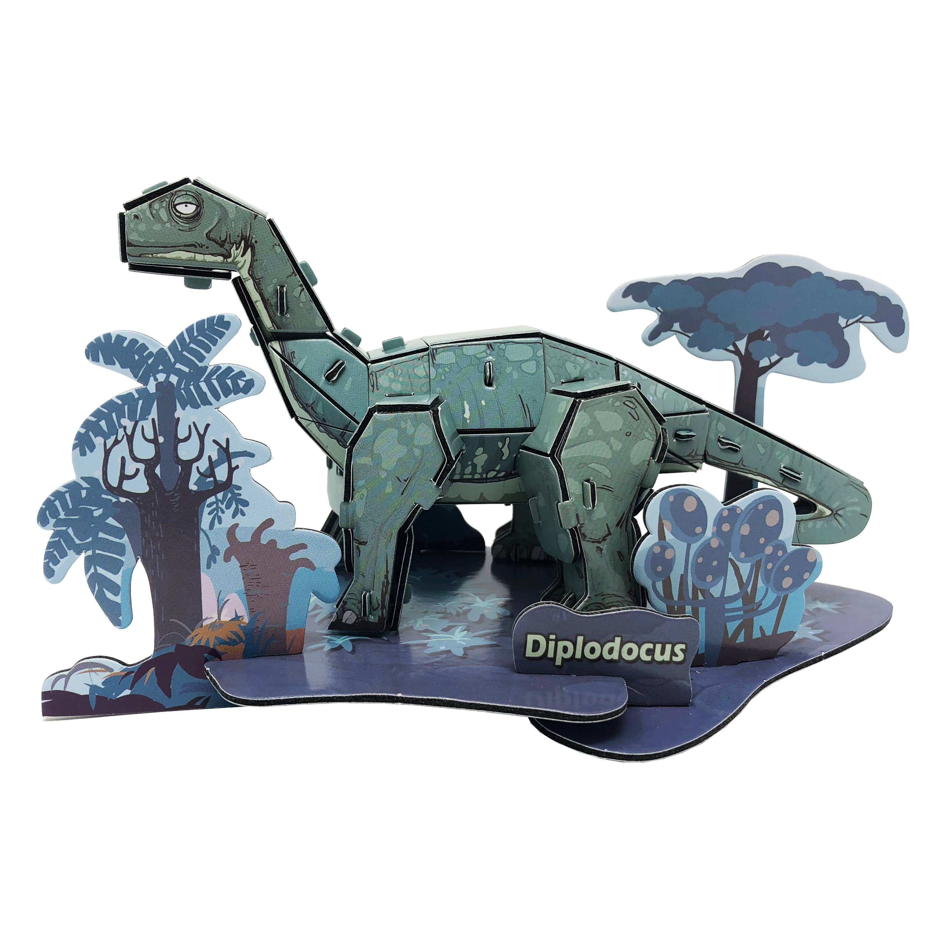 Edu-Sci – wholesale Puzzle – Child – 3D Dinosaur Puzzle - Diplodocus1