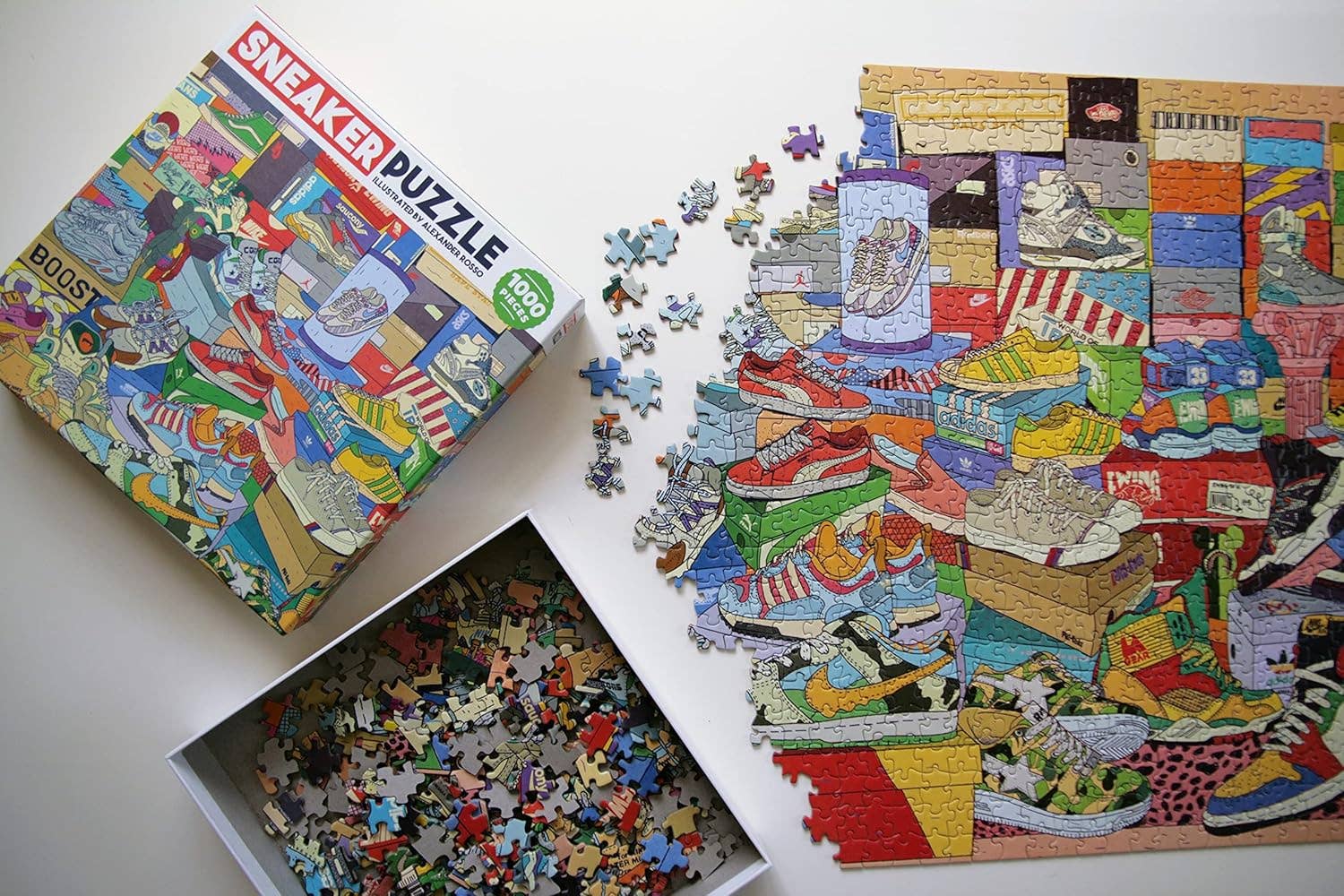 SCB - Venta al por mayor Puzle - Adultos - Rompecabezas Sneaker - 1000 piezas3