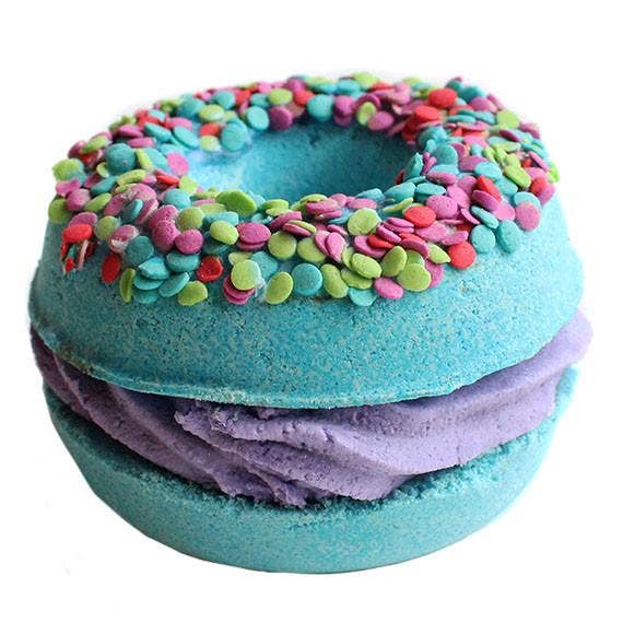 Blueberry Muffin Donut Sandwich Badbom voor wholesale door New York’s Bathhouse