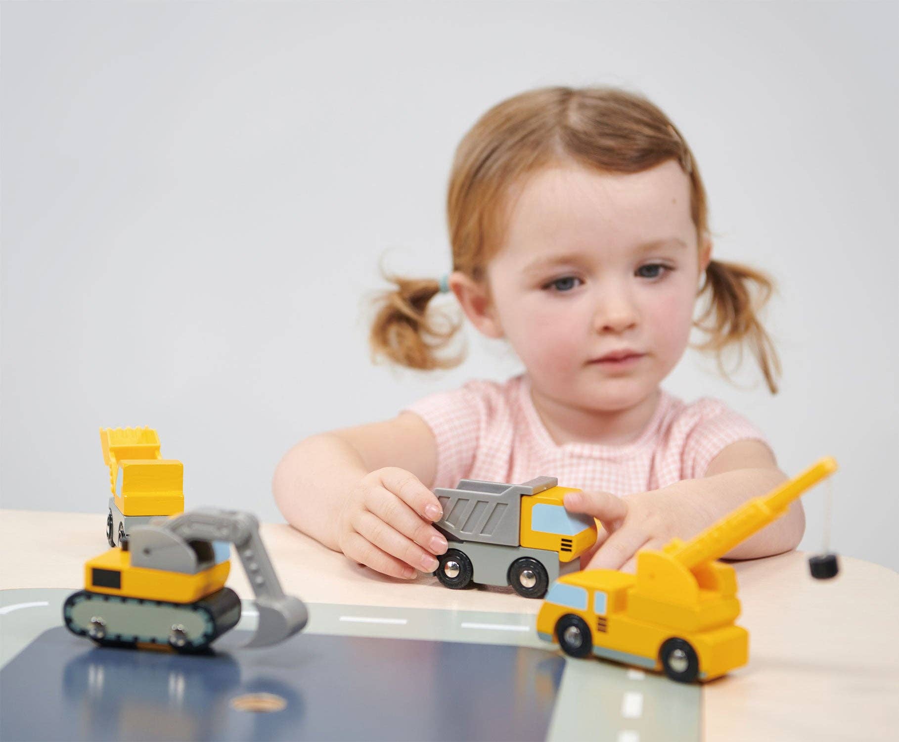 Mentari Toys - Wholesale Toy Car/Truck - Kids - 4-Piece Kids' Construction Vehicle Toy Set3