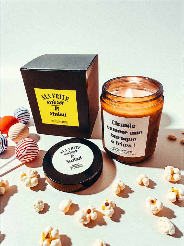 Vela Muisti & Minha Batata Frita Adorada - Quente como uma barraca de batatas fritas por atacado de Muisti
