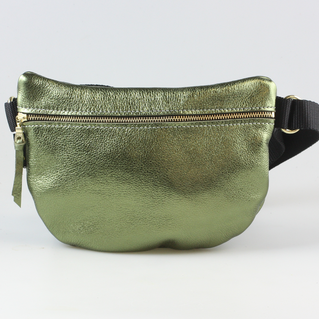 Zina Kao Exclusives - Wholesale Belt Bag - Women's - The Metallic Ruston Hipbag/Crossbody/Sling10