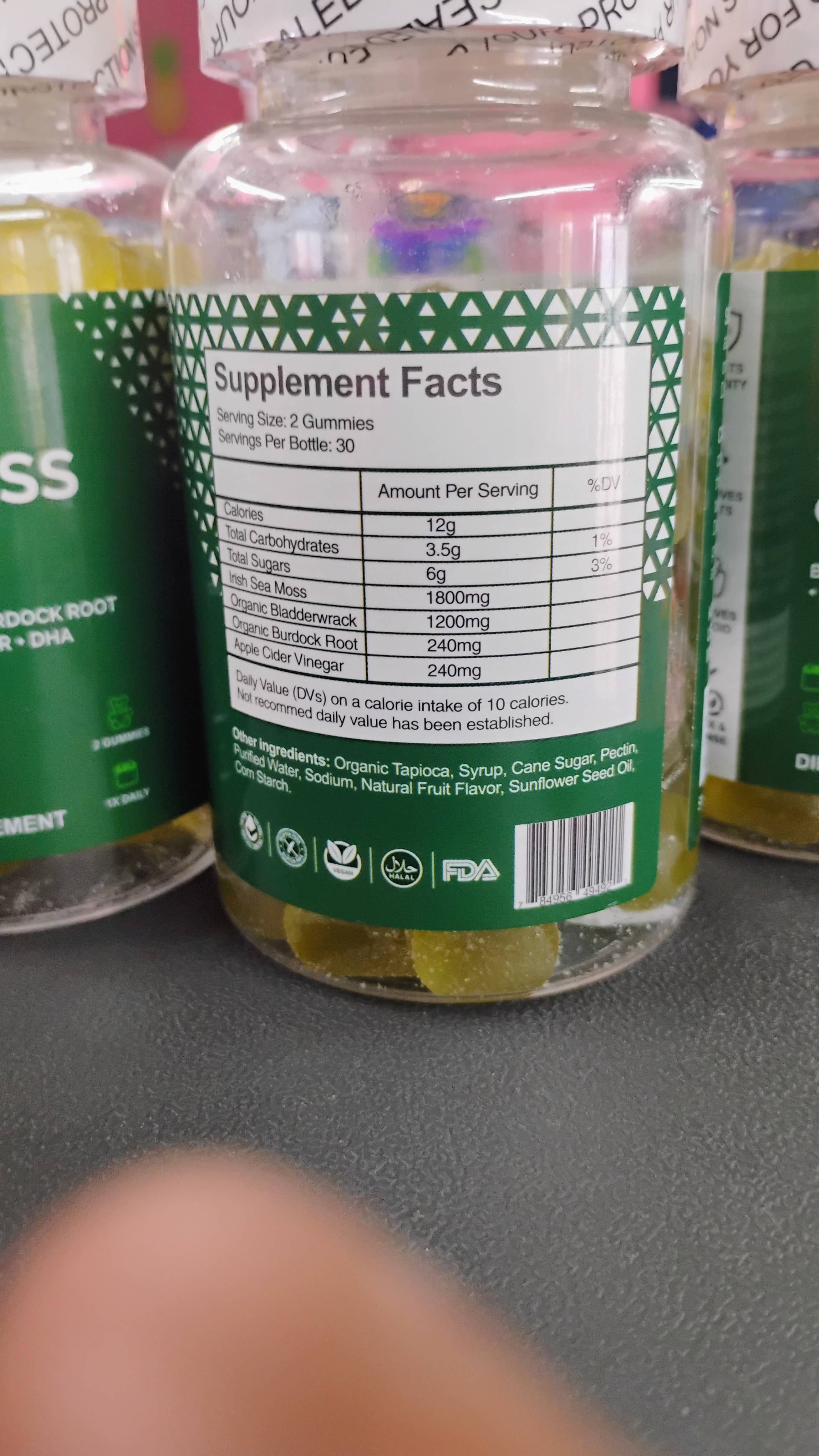 Sea Moss Me Now – Engroshandel Kosttilskud og vitaminer – Økologiske havmos-gummier1