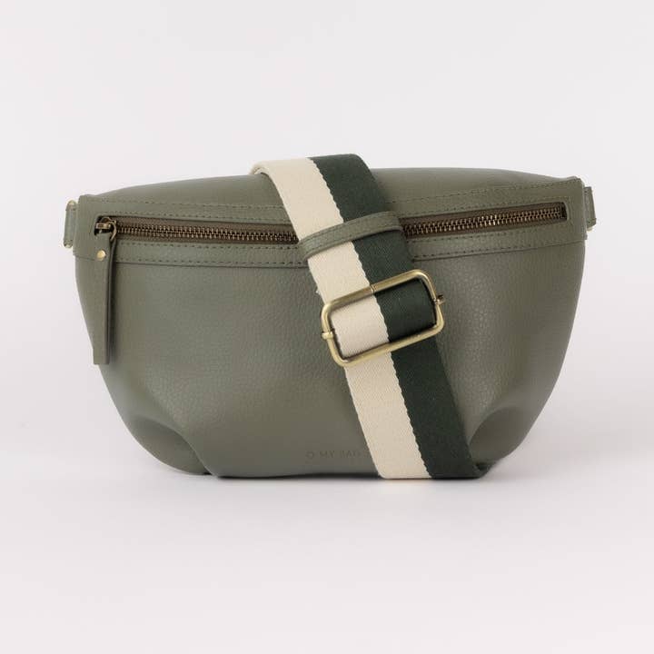 O My Bag - Wholesale Crossbody Bag - Unisex - Milo - Sage Vegan Mirum®0