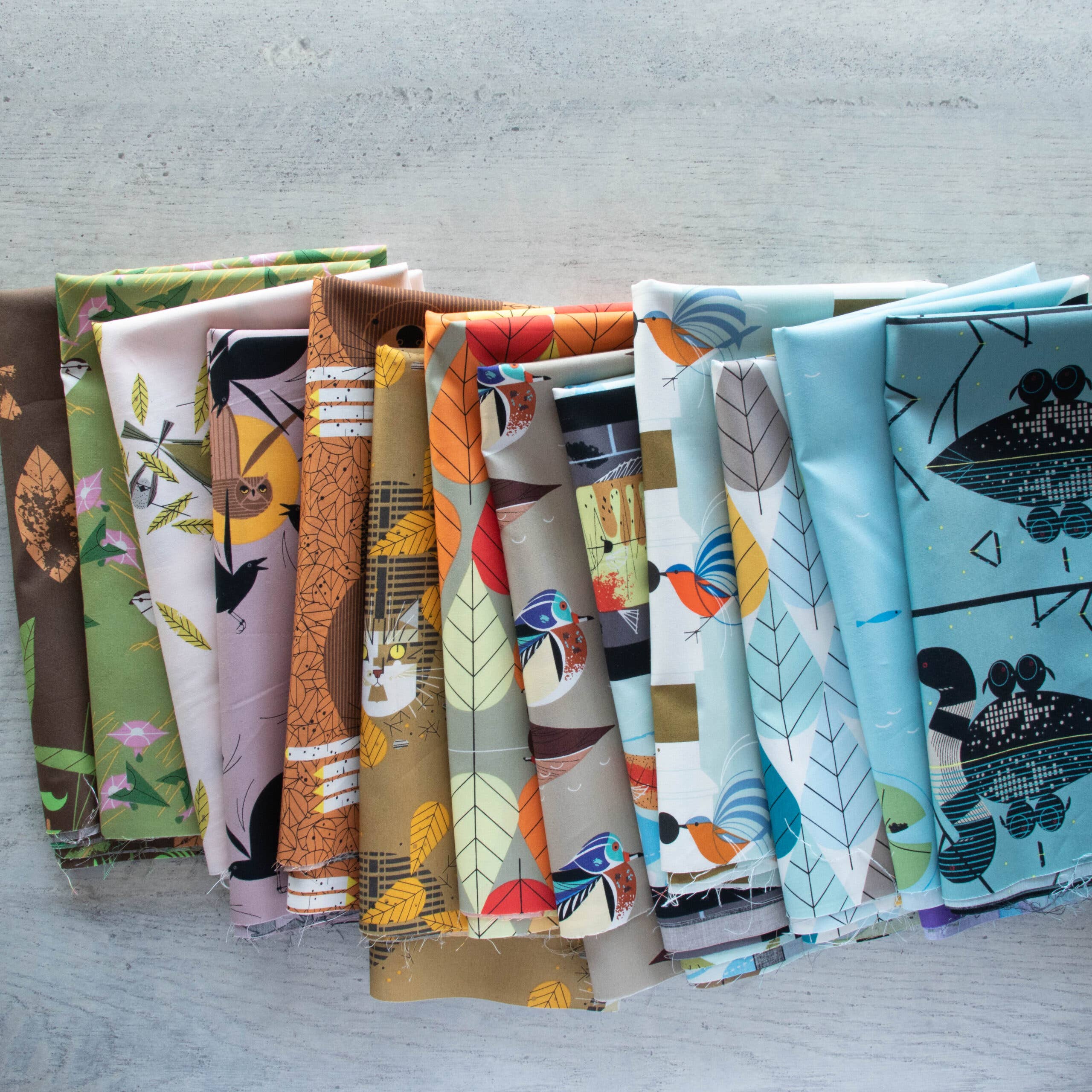 Birch Fabrics – Engroshandel Stofbolt – Lilla Gallinule Poplin10