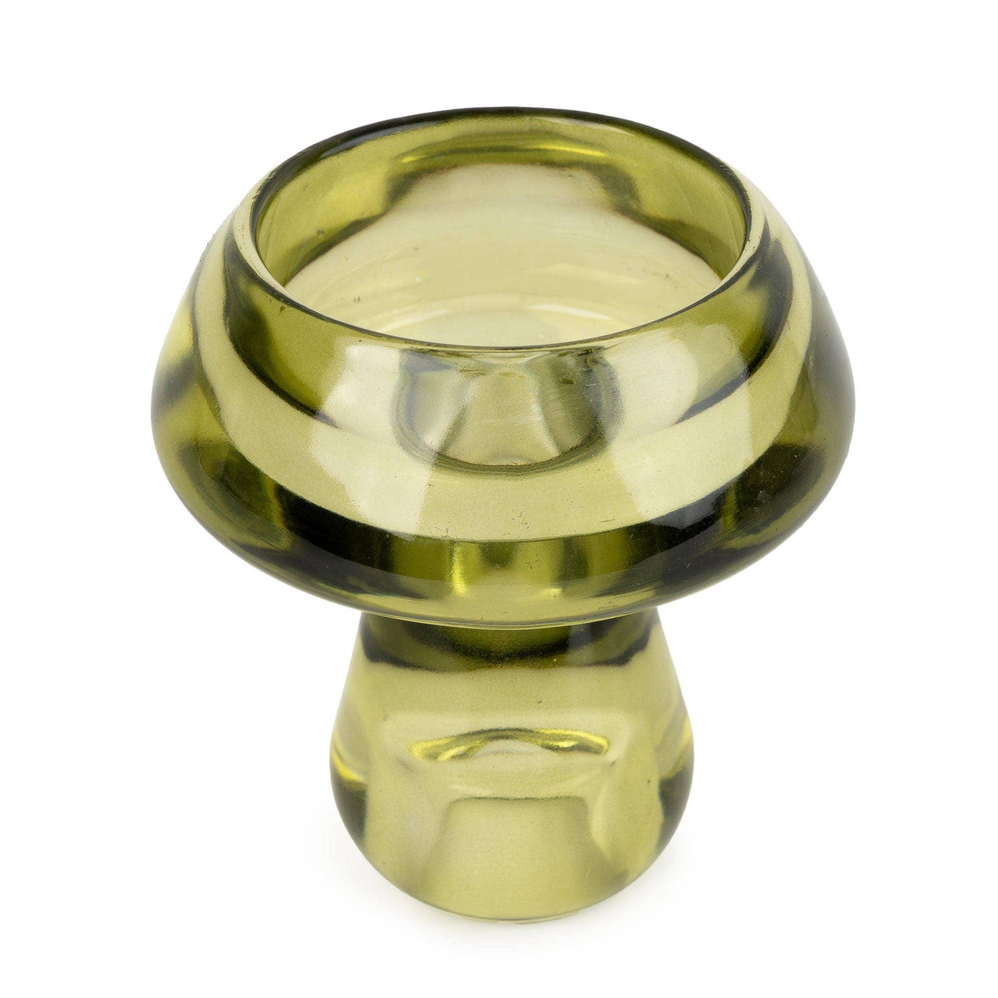 Candlelight Products Ltd – wholesale Candle holder – Large Mushroom Tealight Holder - Green 6pk1