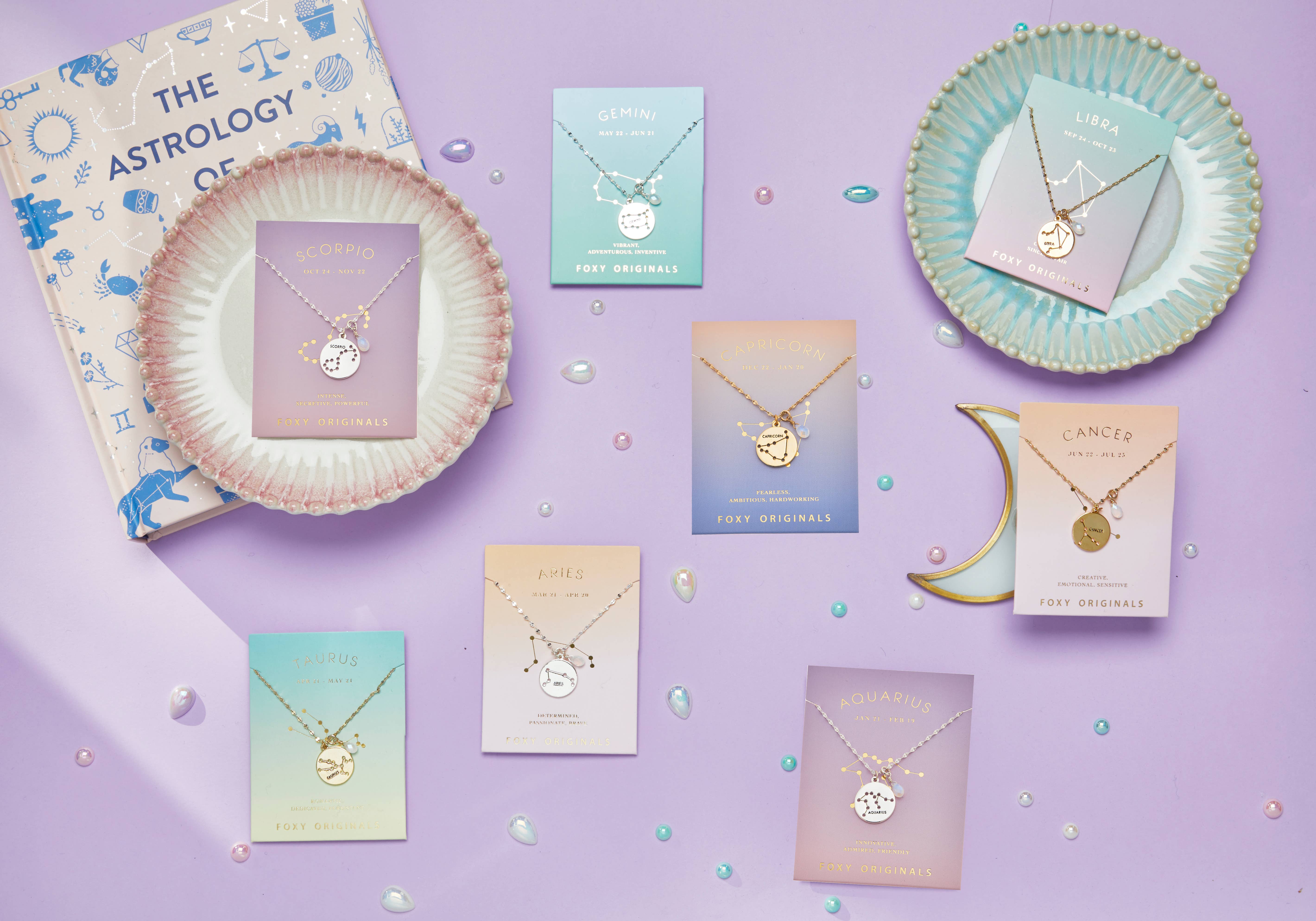 Foxy Originals - Vente Parures de bijoux - Collection Stargazer | Ensemble de colliers astrologiques13