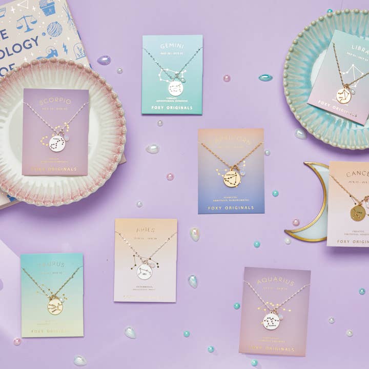 Foxy Originals – Großhandel Schmucksets – Stargazer Kollektion | Astrologie Halsketten-Set13