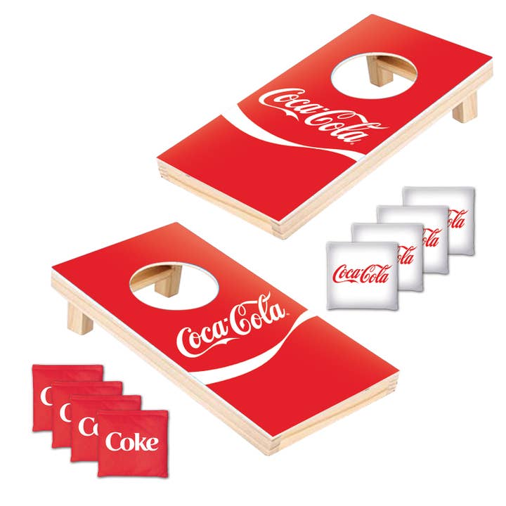 Masterpieces Puzzles - Vente Jeux de société - Jeu de table Cornhole Coca-Cola1