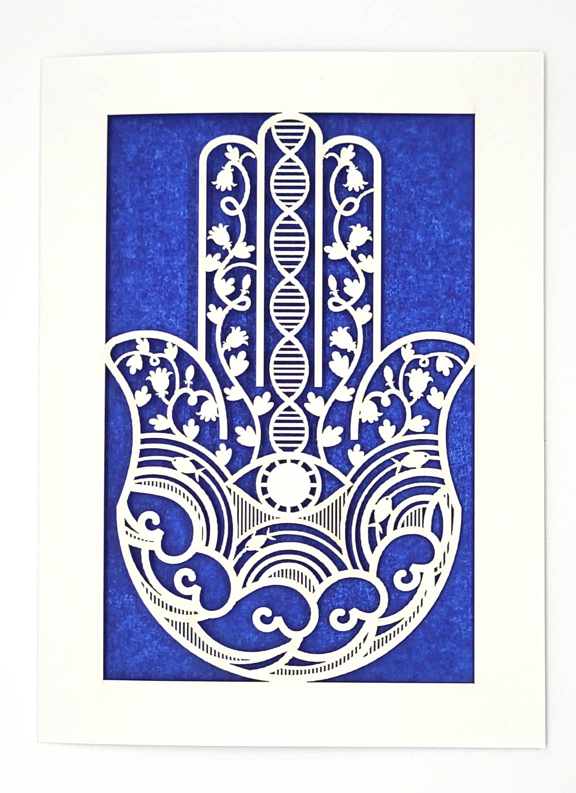 two hermanas - Wholesale Everyday Greeting Card - Hamsa Hand - hand of Fatima1
