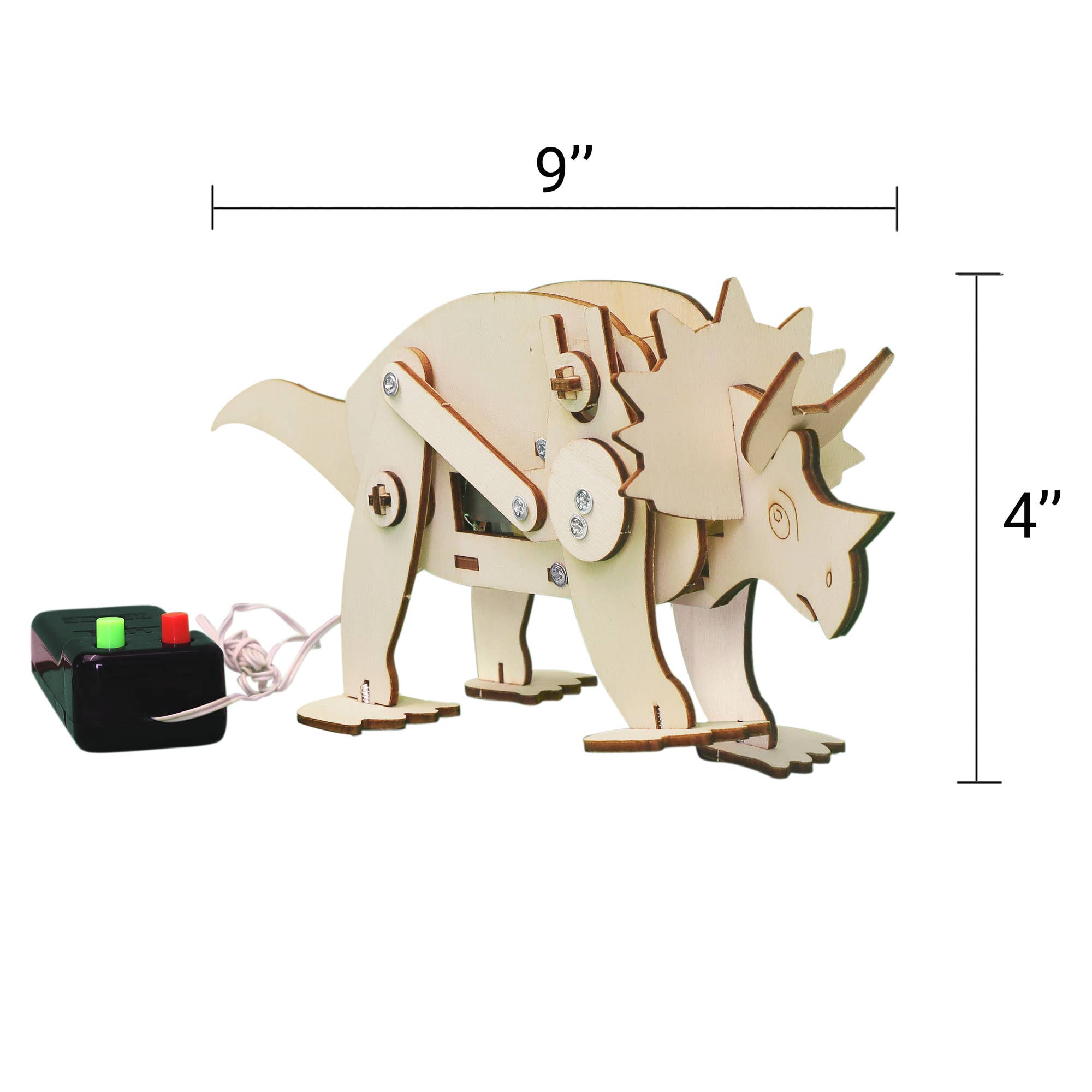 Kitsville - Wholesale DIY Craft Kit - Kids - Dinosaur Robot DIY Kit - Triceratops, STEM Toy, Craft Kit2