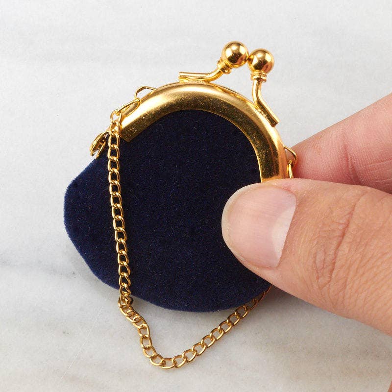 Factory Direct Craft - Wholesale Purse/Bag Accessory - Unisex - Small Velveteen Doll Purse - Select Color + Size6