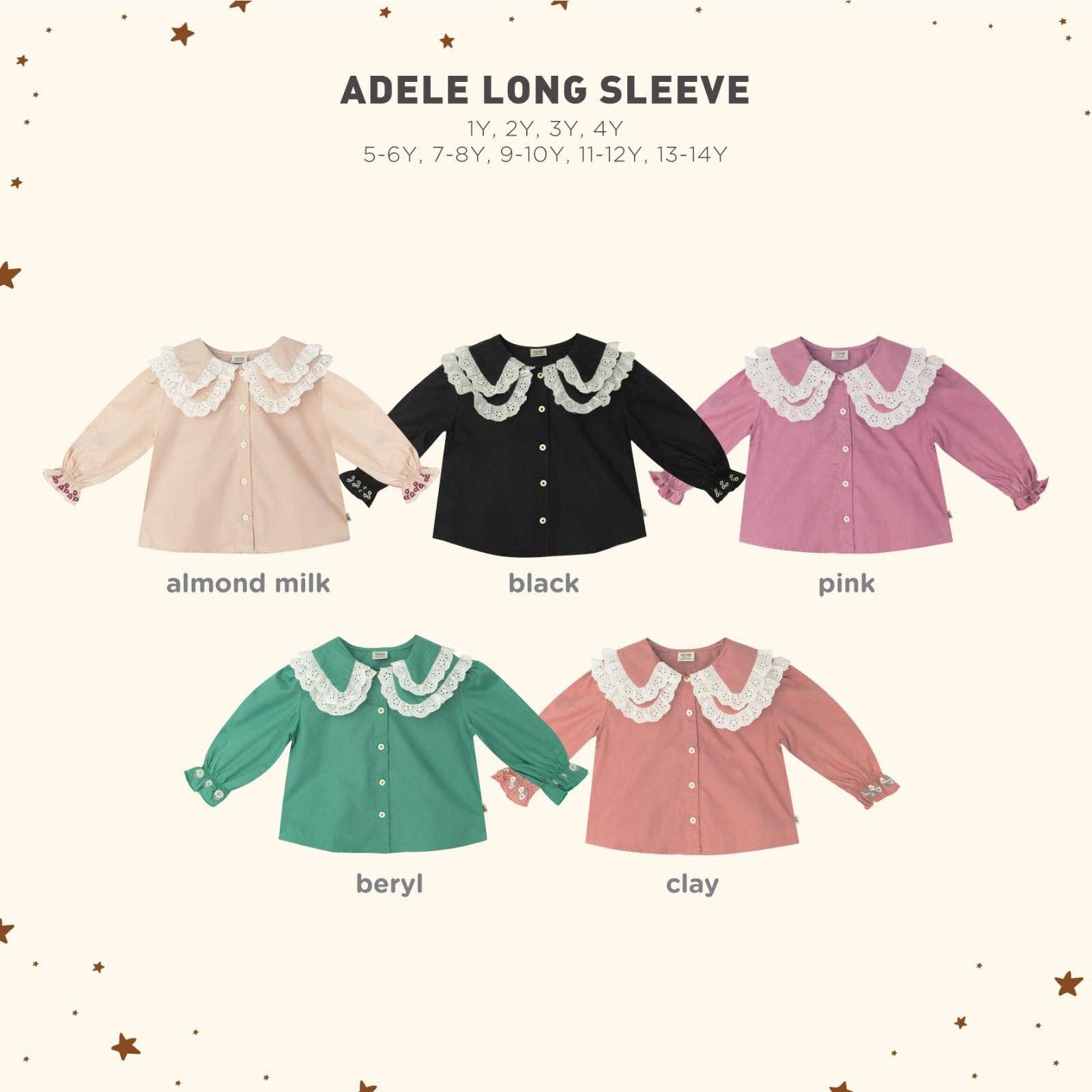 Kleine Tijntje - Wholesale Button Down Shirt - Kids - Adelle Long Sleeve2