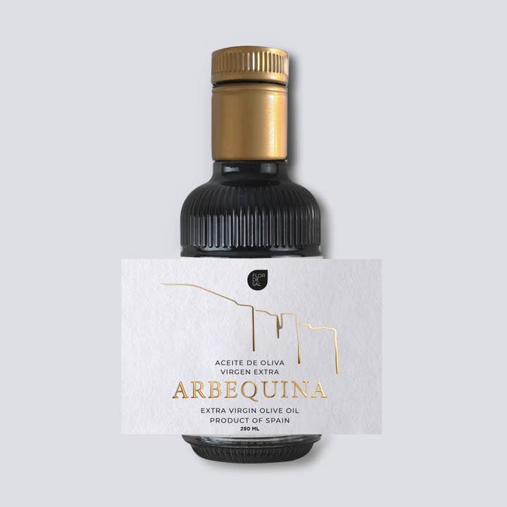 Flor de Sal EVOO bottle 250 ml for wholesale by Flor de sal