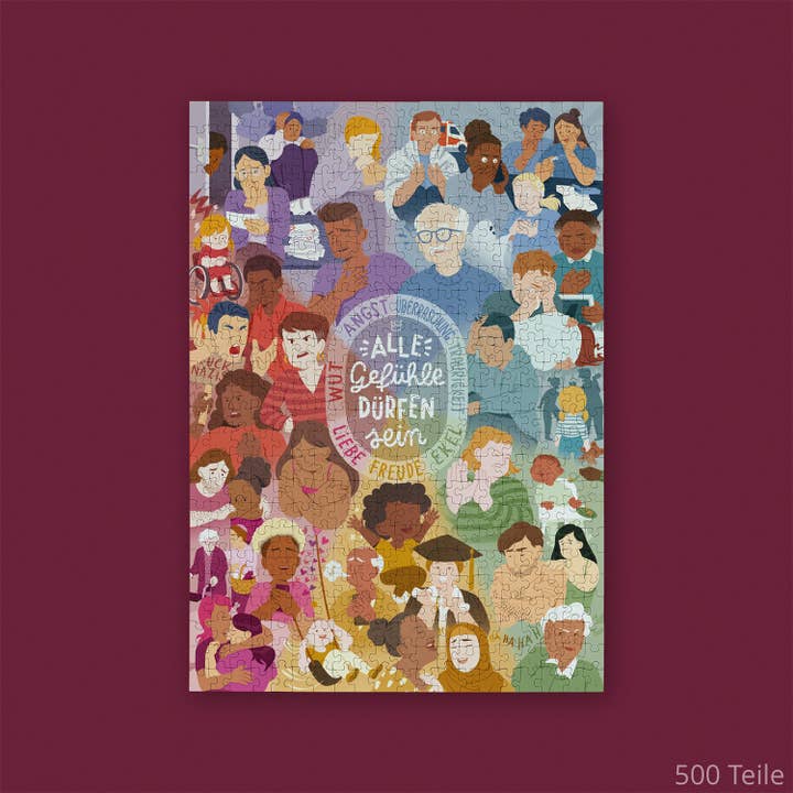 Willa Wunst GmbH - Wholesale Puzzle - Adult - Feelings Puzzle3