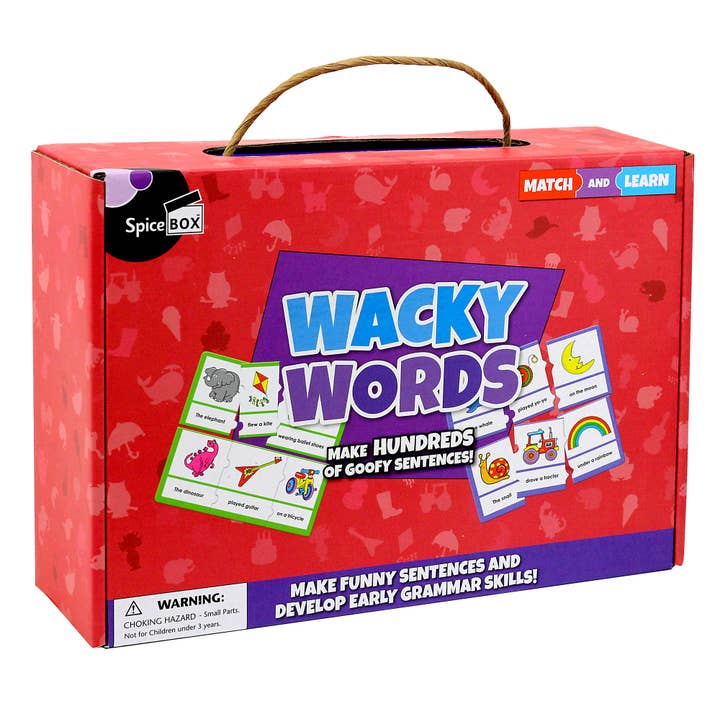 SpiceBox Product Development LTD – wholesale Learning cards – Child & baby – Match & Learn Wacky Words