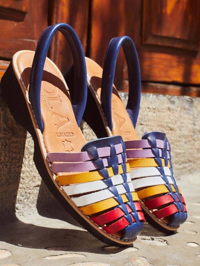 Sandale MACARELLA PANAMA blanche pour la vente par Lola Almagro