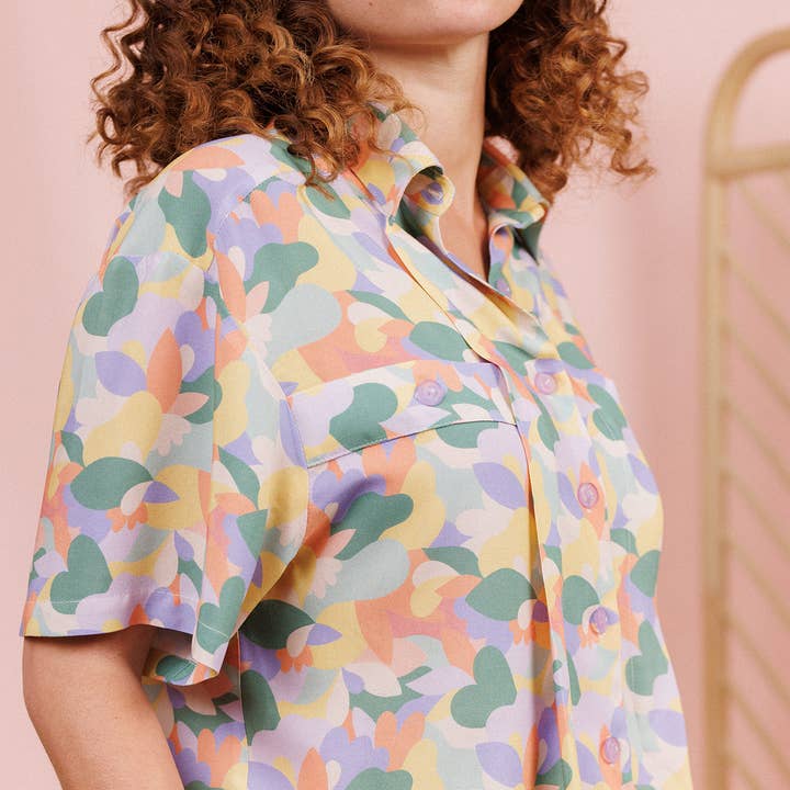 COUSETTE - Wholesale Button Down Shirt - Women's - Sewing pattern - Djette shirt dress8