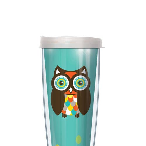 Simon the Owl Tumbler for wholesale by FREEHEART