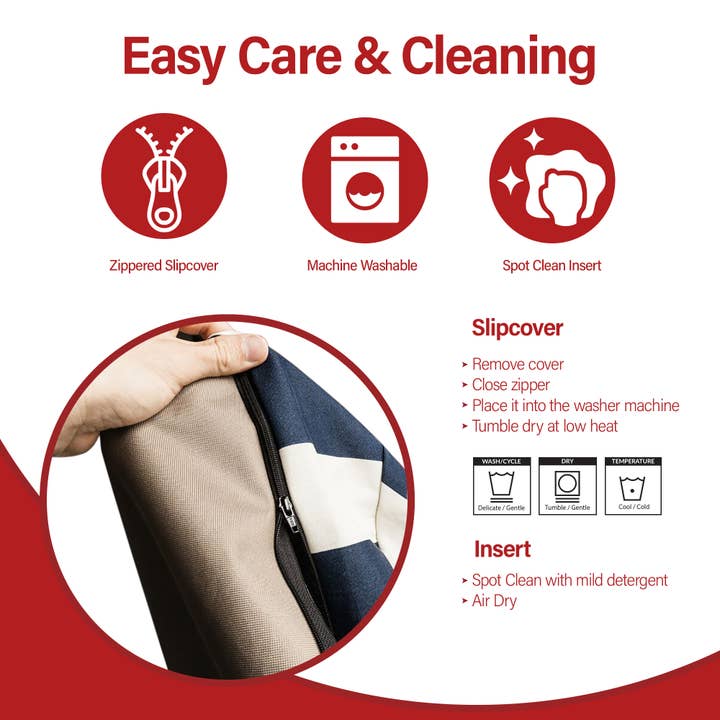 Majestic Pet Products – cama - Cão por atacado – Cama retangular para cães Chevron59