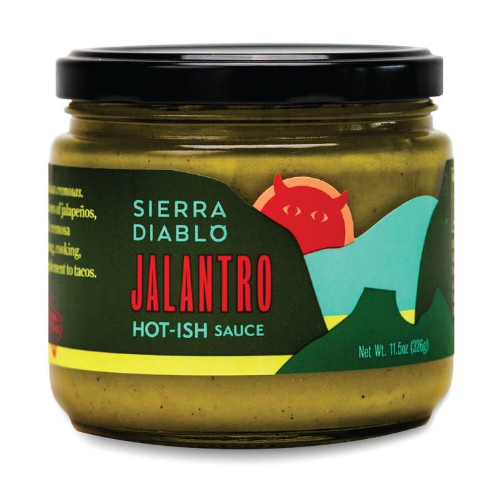 Jalantro Hot-ish Sauce for wholesale by Sierra Diablo
