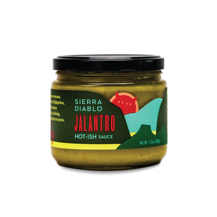 Jalantro Hot-ish Sauce for wholesale by Sierra Diablo