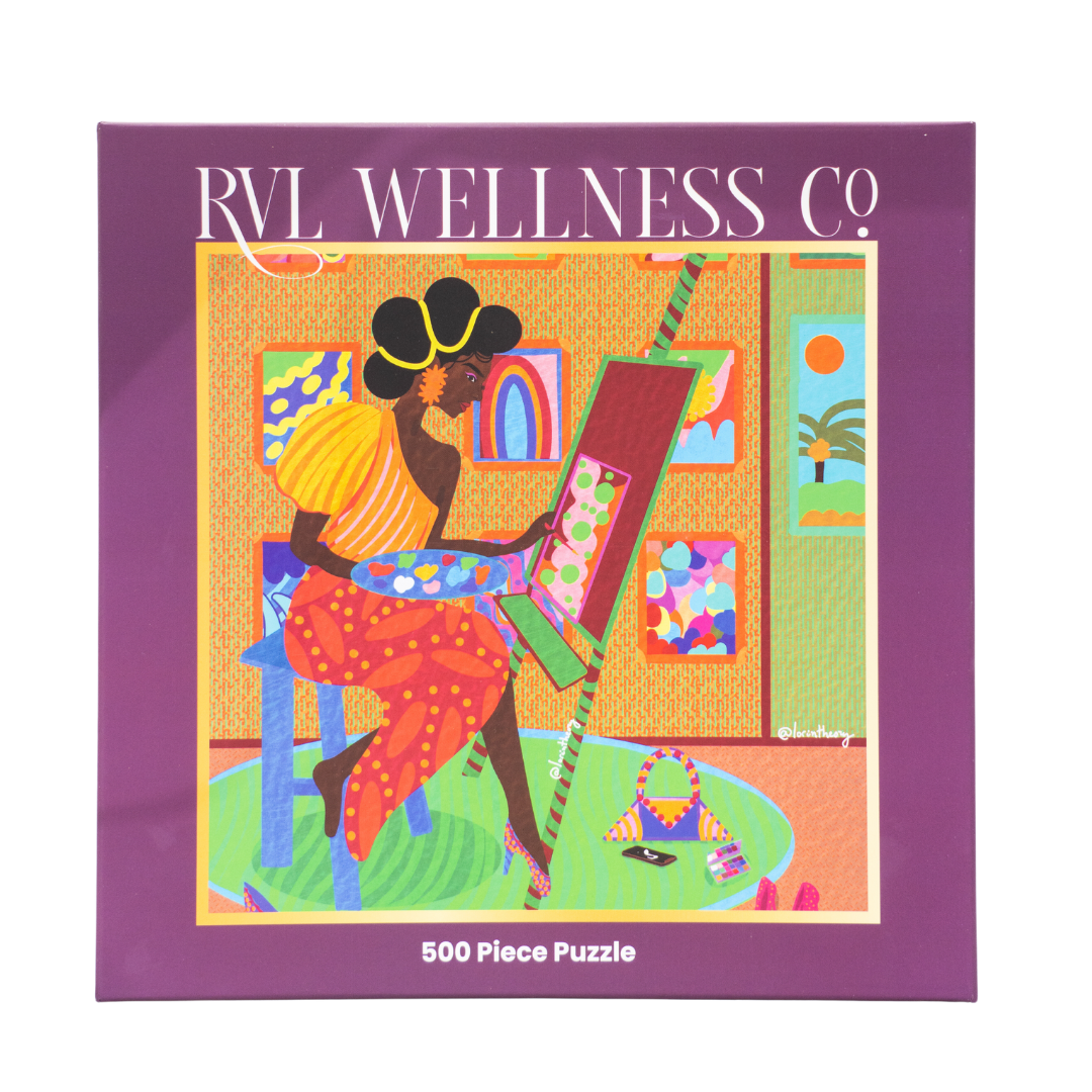 RVL Wellness Co. - Wholesale Puzzle - Adult - The Painter | 500 Piece Puzzle1