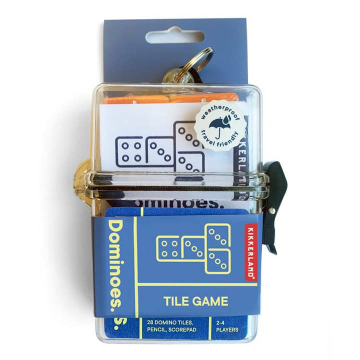 Kikkerland Design Inc - Wholesale Board Game - Dominoes.0