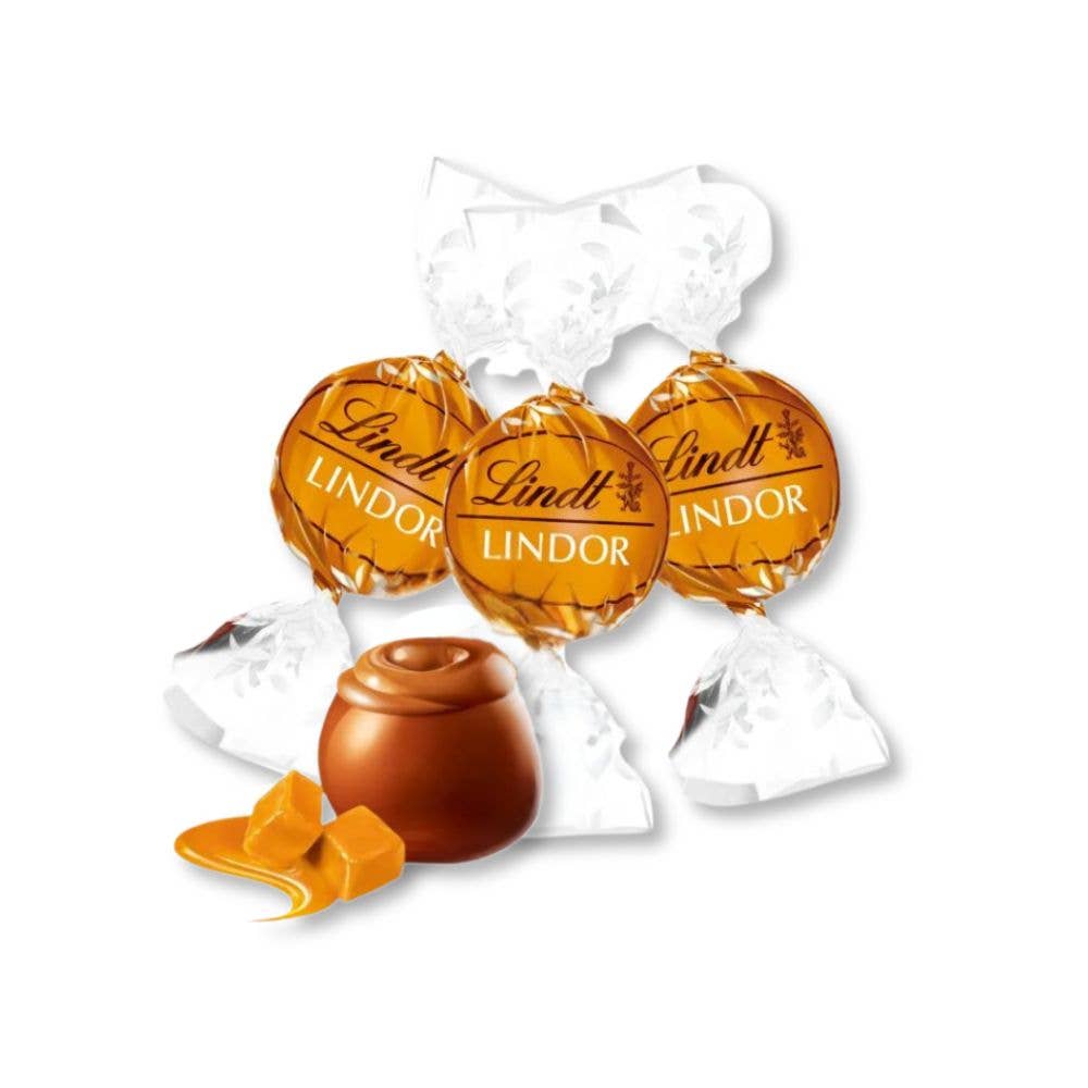Candy In Bulk - Wholesale Chocolate Covered Sweets - Lindt LINDOR Caramel Milk Chocolate Truffles – Bulk Value Pack0
