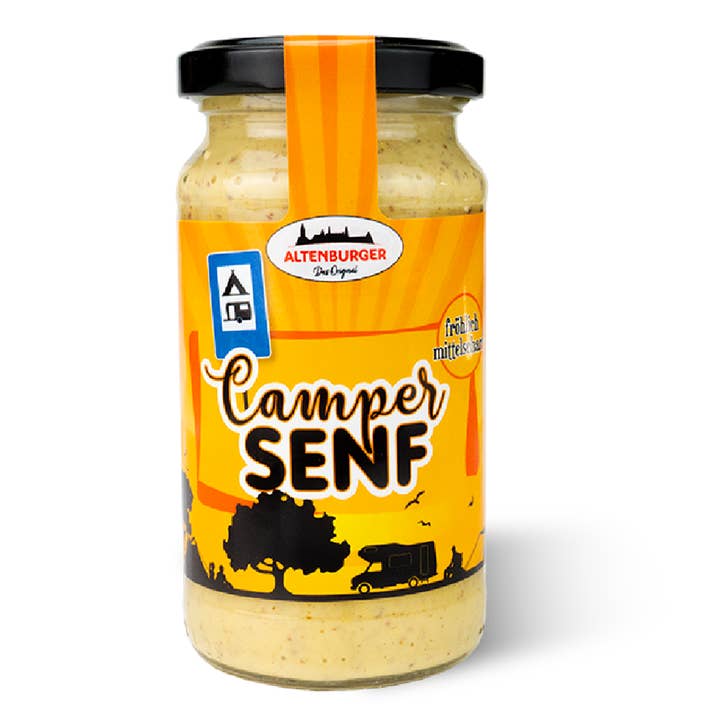 Altenburger Senf & Feinkost GmbH & Co. KG - Wholesale Mustard - Camper mustard - grainy/medium spicy