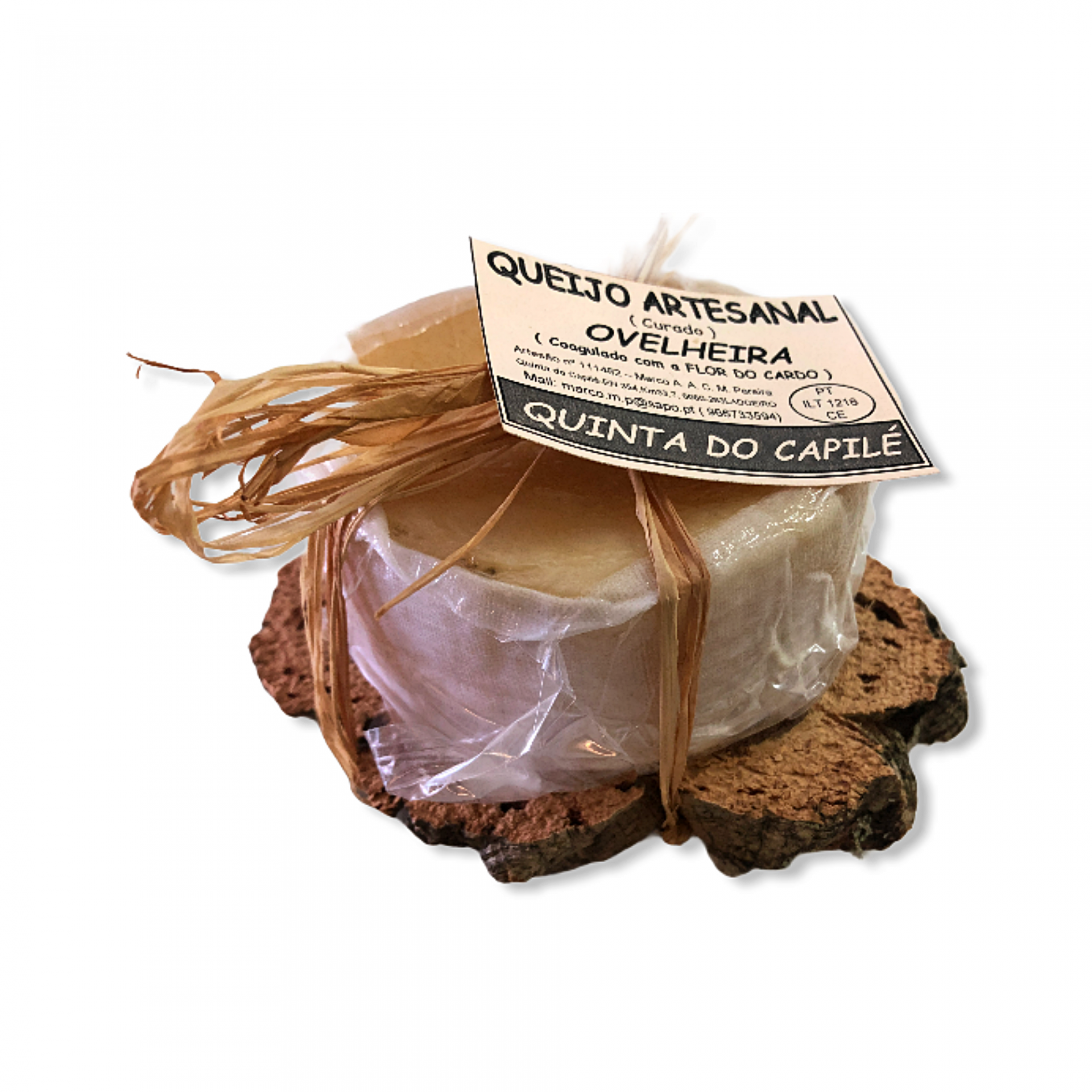 Geocakes - Wholesale Cheese - Cured Artisan Cheese (Cabreira) - Quinta do Capilé1