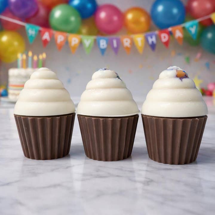 Confetti Cupcake Goat Milk Soap for wholesale by Daisy Chain Farm