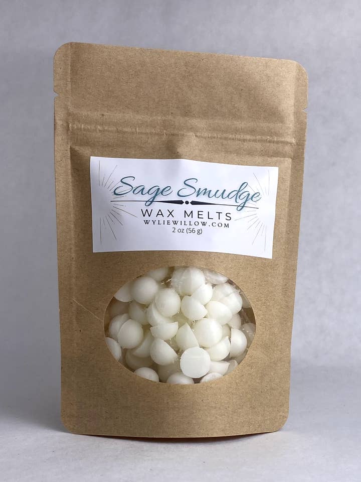 Sage Smudge Wax Melts for wholesale by Wylie Willow Candle Company