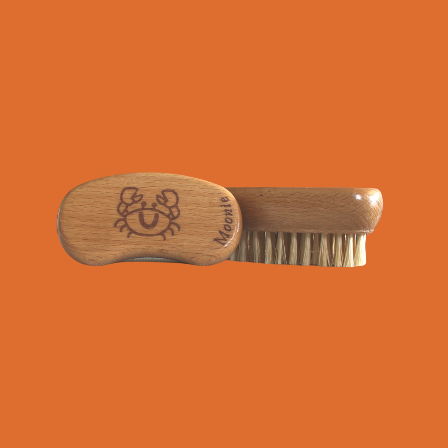 Moonie Eco Friendly Products - Wholesale Nailcare Set - Natural Wooden Kid's Nail Brush2