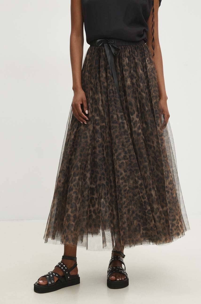 CHOKLATE PARIS (US No duties) - Wholesale Skirt - Women's - Aria tulle skirt in large leopard print - CK08077-54
