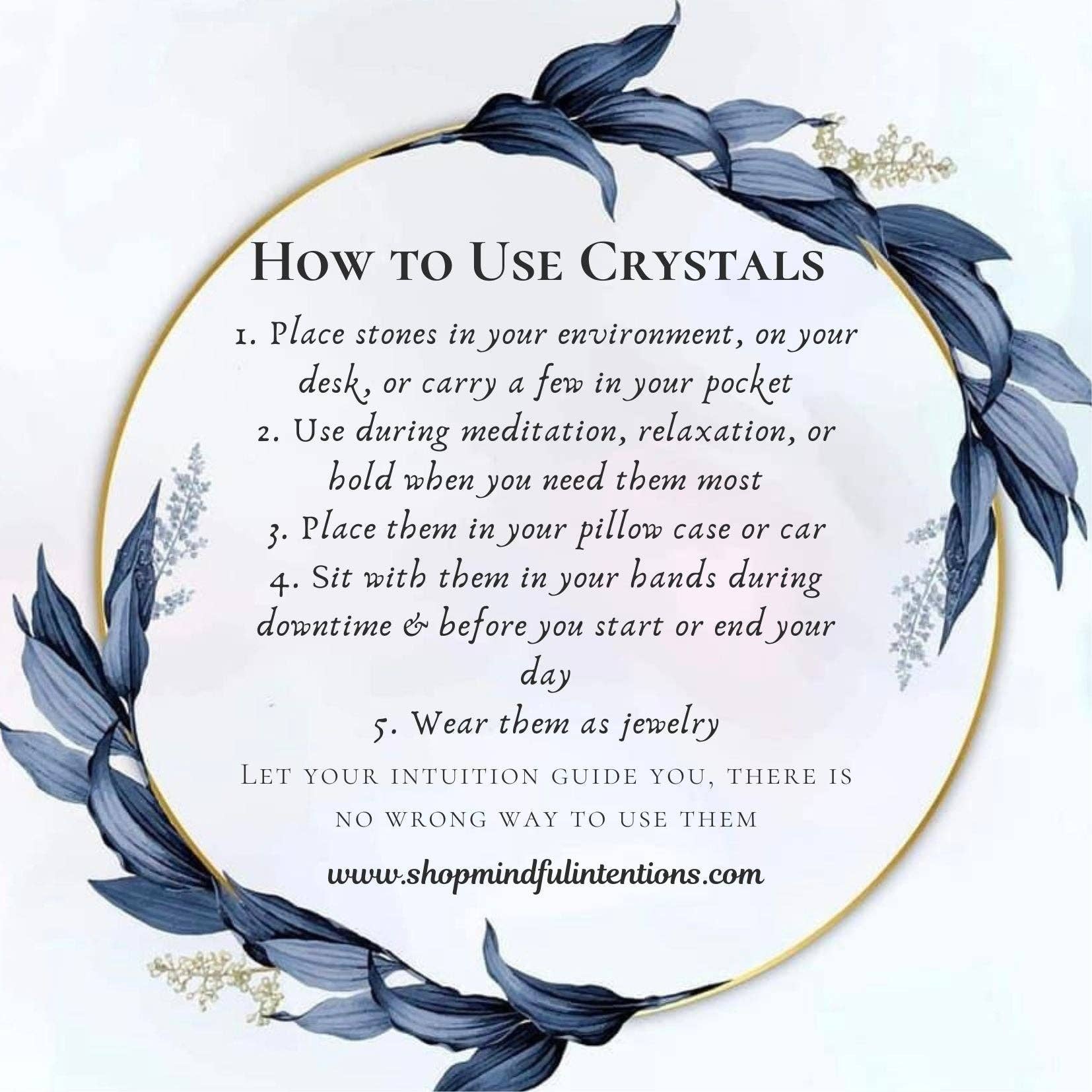 Mindful Intentions® - Wholesale Spiritual Stone/Crystal - Empath Protection Crystal Set in Jar3