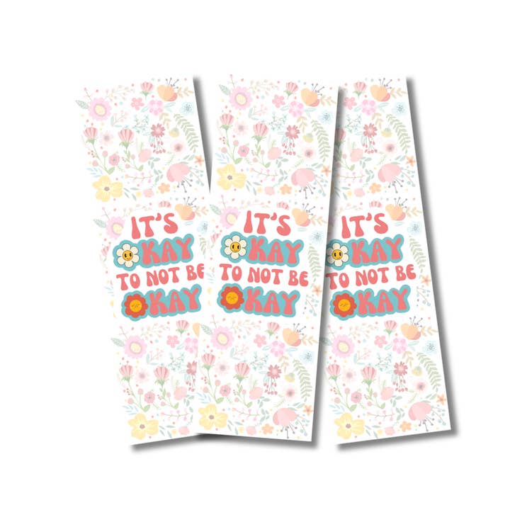 Marcador de libros Está bien no estar bien para venta al por mayor de Lauren Ann Boutique & Designs