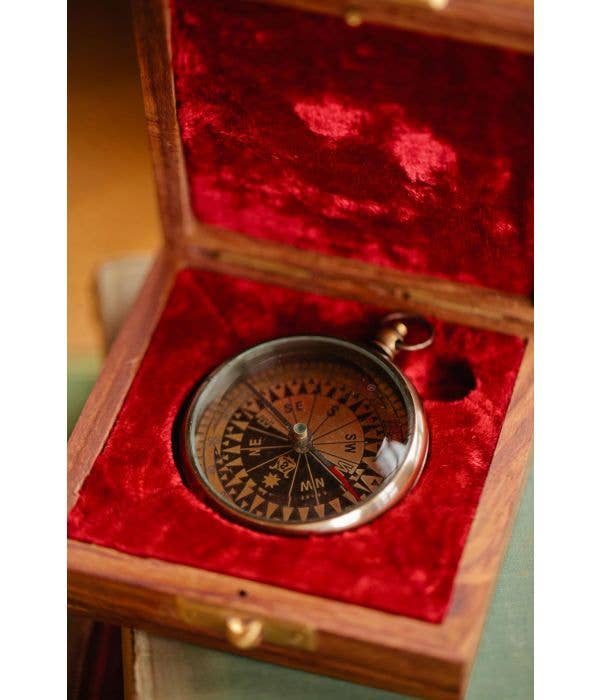 Ten Thousand Villages - Wholesale Navigational Compass - True North Compass *1