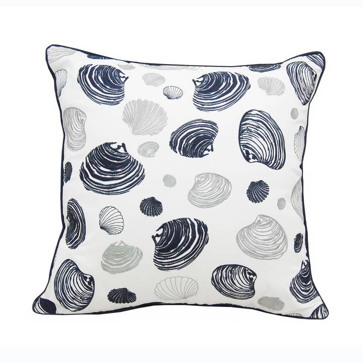 Clams Indoor/Outdoor Throw Pillow for wholesale by Rightside Design