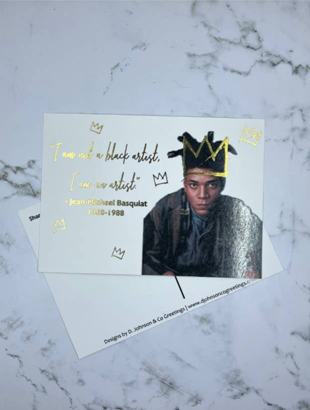 D. Johnson & Co Greetings - Wholesale Everyday Greeting Card - Share in celebrating BHM folded card set4