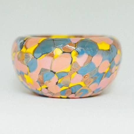 Cuenco de burbujas de vidrio soplado con gelatina para bebés para venta al por mayor de Maria Ida Designs