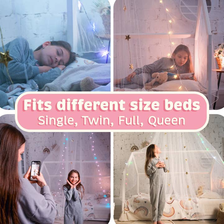 Bollepo - Wholesale Bed Canopy - Kids & Baby - Bed Canopy with LED Lights5