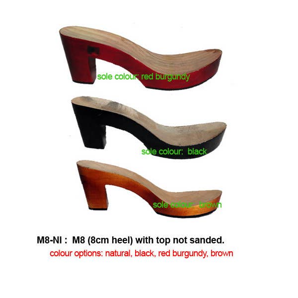 OMES – wholesale Shoe accessories – Wooden Heels Soles For Dansko Sanita Clogs Repair Components7