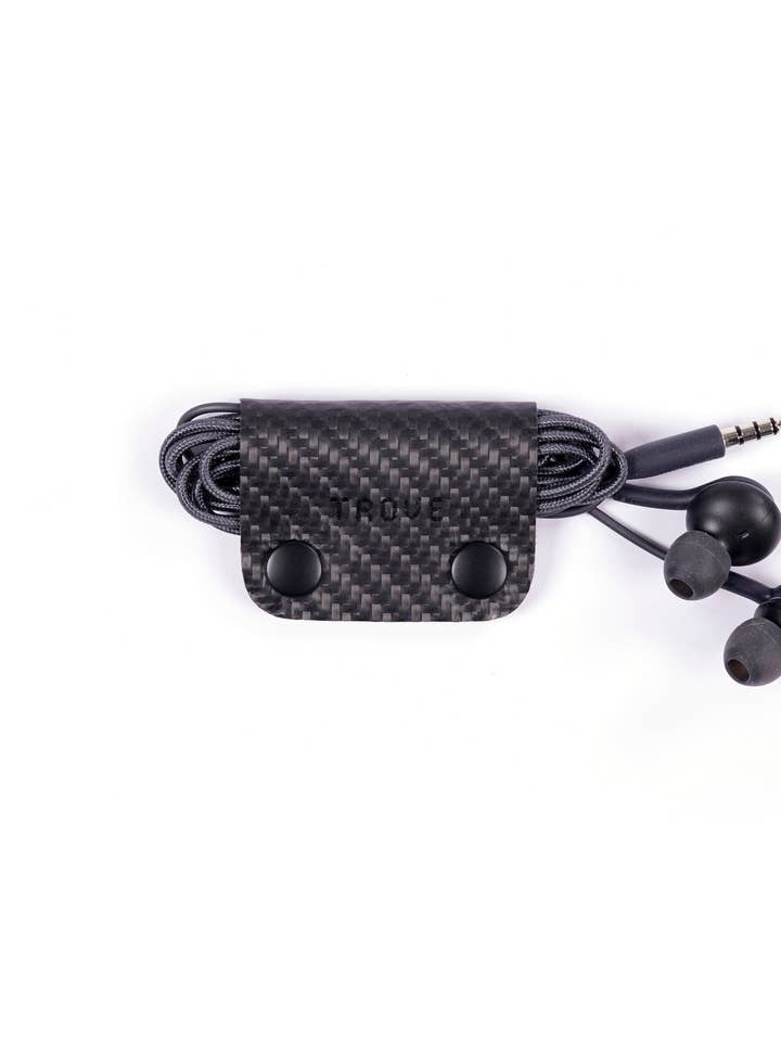 Clip per cavi TROVE: Nero fibra di carbonio per la vendita all'ingrosso da parte di TROVE